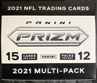 🔥 2021 Panini PRIZM FOOTBALL Multi-Pack CELLO Box 🏈12 Factory Sealed Packs NFL