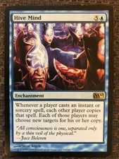Hive Mind MTG M10 Rare Light Play