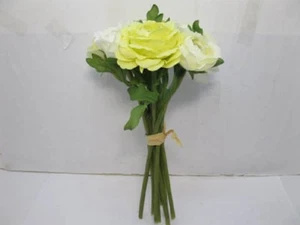 1X Ranunculus Asiaticus Bridal Bouquets Wedding Holding Flowers - Picture 1 of 3