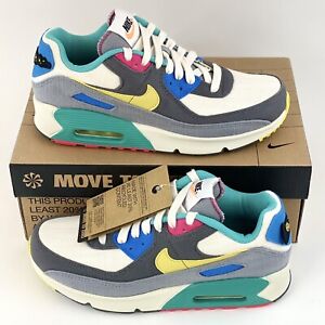 Nike Air Max 90 Sprung Caterpillar Women's Sneakers Shoes Multicolor DN4415 001