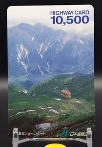 Tateyama Kurobe Alpine Route Highway Card Cards Japan Japanese Retro Vintage - Picture 1 of 10