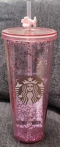 Starbucks Corea 2018 Cherry Blossom Glitter Cold Cup 710 ml (RARO) DIFÍCIL DE ENCONTRAR) 🍒 - Imagen 1 de 9