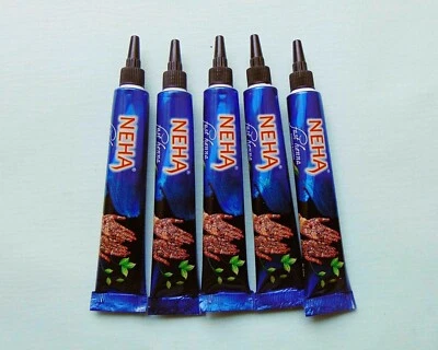 5x MEJOR CONO / CONOS DE HENNA NEGRO - STOCK FRESCO - MANCHA OSCURA INSTANTÁNEA - 100% Foto 1 de 4