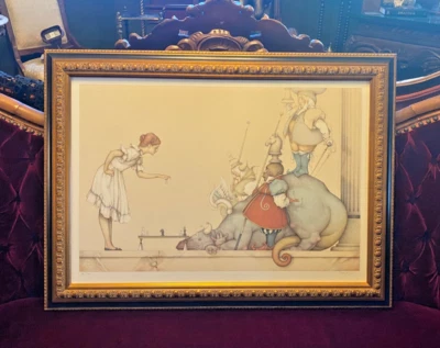 Michael Parkes (2) Litografías de piedra - - CONJUNTO DE COLECCIONISTA: Juego de niños - ENVÍO GRATUITO Foto 1 de 4