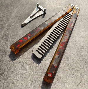 Bodyguard Titanium G10 Handle Dual Blade Multi functional Combination EDC Tool - Bild 1 von 10