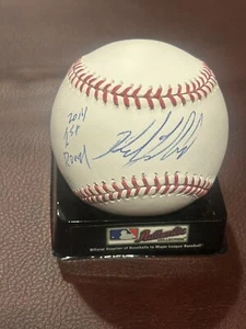 Kyle Freeland Colorado Rockies Signed Rawlings ROMLB Baseball 2014 1st Round - Picture 1 of 3