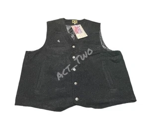 Wyoming Traders 100% Schurwolle schwarz Weste Herren 3XL Western Cowboy NEU - Bild 1 von 5
