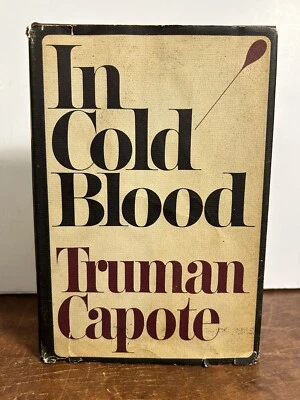 IN COLD BLOOD Truman Capote 1965 Hardcover First Edition First Printing BCE - Image 1 of 4