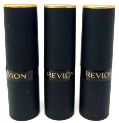 (3) Revlon Super Lustrous Lipstick Sealed 0.15 oz Each Matte 025 - Insane - Image 1 of 3