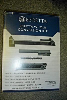 BERETTA CONVERSION PRACTICE KIT 22LR FOR 92 / M9 / 96 SERIES 10 RD MAGAZINE - Image 1 of 4