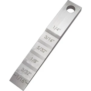 For Pipe Spacer Wedge Step Feeler Gauge for Welding with Engraved Measurements - Picture 1 of 11