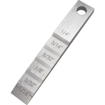 For Pipe Spacer Wedge Step Feeler Gauge for Welding with Engraved Measurements - Image 1 of 4