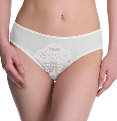 Panty Natori MEDIANO Peonía Hipster NUEVO SIN ETIQUETAS 776327 Marfil Claro Foto 1 de 4