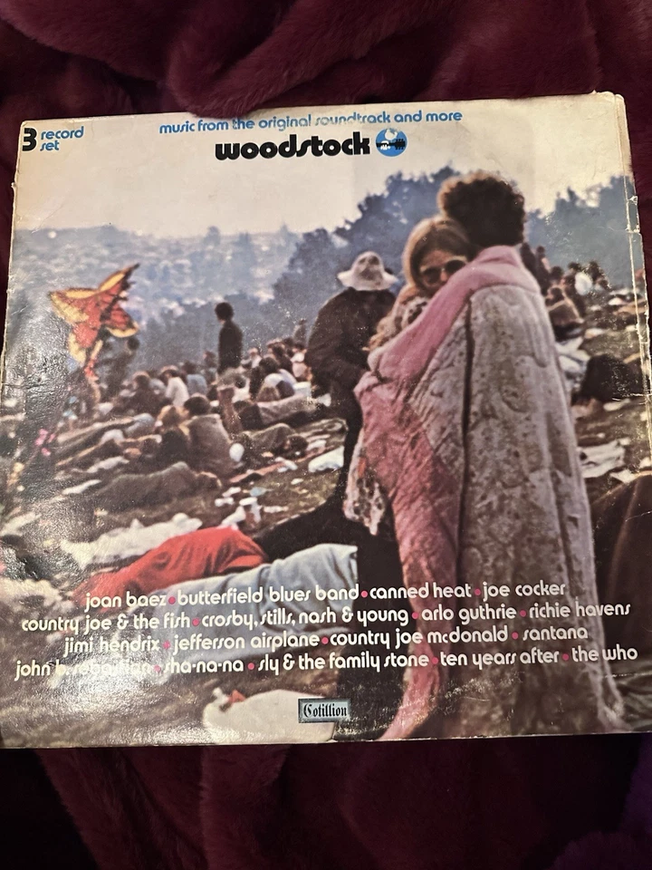 Woodstock - Music From The Original Soundtrack 3xLP 1970 SD 3-500 Cleaned! VG - Image 1 of 4