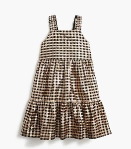 NWT Crewcuts Jacquard Tiered Dress Size 8 - Picture 1 of 6