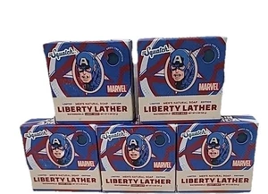 Dr. Squatch - Paquete de 5 barras de jabón Liberty Lather (Capitán América) EDICIÓN LIMITADA - Imagen 1 de 3