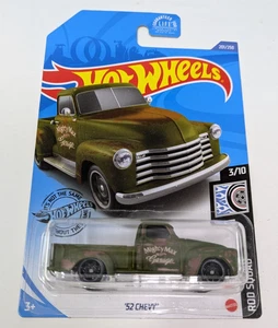 Hot Wheels 52 Chevy 3/10 Rod Squad 201/250 grün Toy Truck 1:64 GHG01 - Bild 1 von 3
