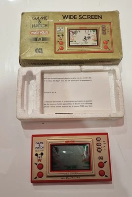 Nintendo Game & Watch Mickey Mouse Wild Screen MC-25 1981 - Très Bon Etat - Photo 1/4