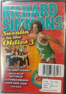 RICHARD SIMMONS SWEATIN' TO THE OLDIES 3 NEW AND SEALED DVD 20TH ANNIVERSARY - Bild 1 von 5