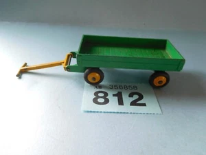 Dinky Toys No 105c Green and Yellow 4 Wheel Hand Truck (812) - Picture 1 of 6