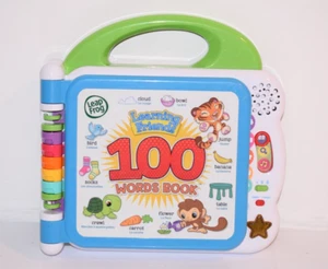 Leapfrog Learning Friends 100 Words Baby Book Educational Interactive Kids Toy - Picture 1 of 9