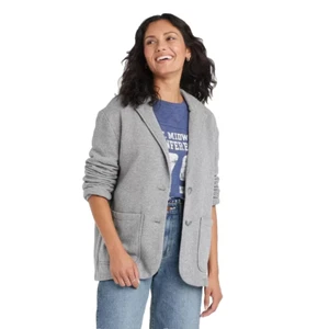Damen Strick Blazer - Universal Thread Heather Gray XXL - Bild 1 von 1