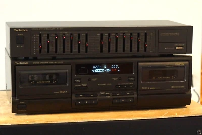 Technics RS-TR270 & Technics SH-8017 Eq Combo.Funciona 100%.LEER Foto 1 de 4