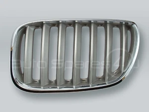 Parrilla de capucha delantera cromada/titan izquierda para BMW X5 E53 2005-2006 - Imagen 1 de 2