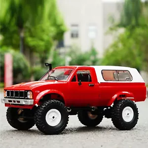 1:16 Scale RC Truck 4x4 4WD RC Crawler Pickup Off Road RTR Car WPL-C24 - Picture 1 of 12