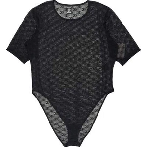 Calvin Klein Black Mesh Bodysuit - Picture 1 of 3