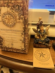 Boyds Bears 1e/4088 Wee Folkstones Cerebella "Smarty" Faerienoggin 36201 1996 - Picture 1 of 8