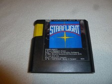 SEGA GENESIS GAME CARTRIDGE ONLY BUCK STARFLIGHT CART ELECTRONIC ARTS 1991 NOMAD