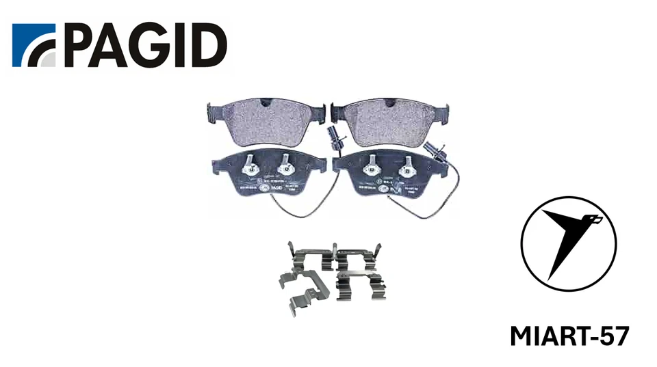 OEM Front Brake Pads - 2004-2018 Bentley Continental Flying Spur - 3W0698151AA - Image 1 of 1