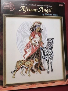 AFRIKANISCHER ENGEL - Kreuzstich Design von Barbara Baatz - Bild 1 von 4