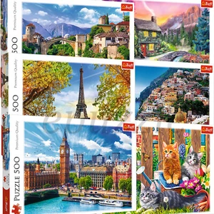 PUZZLE 500 PIEZAS PAISAJES ANIMALES TREFL NUEVO PARA NIÑOS ADULTOS DISNEY - Imagen 1 de 28