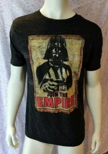 NEW !! Star Wars Darth Vader Campaign Shirt "Join The Empire" Tshirt Mens Large - Picture 1 of 3