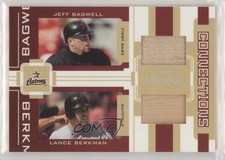 2005 Playoff Prestige Connections Bats /250 Jeff Bagwell Lance Berkman #C-5 HOF
