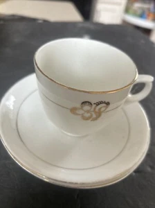 Tea Leaf English Fine Bone China Royal Doulton Tea Coffee Cup & 2 Small Bowls/ - Picture 1 of 5