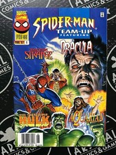 Spider-Man Team-Up #6 1997 VF/NM Dracula Hulk Doctor Strange Newsstand Copy