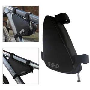 ROSWHEEL Triangle Cycling Bicycle Front Tube Frame Bag Mountain Bike Pouch 1.5L - Picture 1 of 6