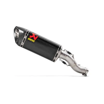 Terminal AKRAPOVIC Slip-On Carbone pour Honda 250 CBR RR 2017-2024 - Photo 1/4