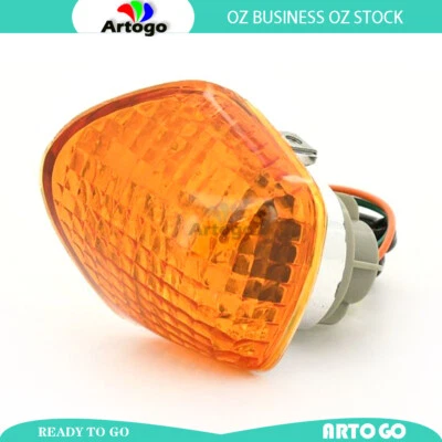 Motorcycle Front Right Hand Indicator Fit Honda CBR600F2 1991 1992 1993 - Imagem 1 de 4