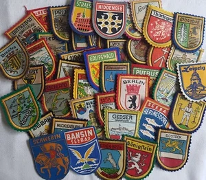 AUSWÄHLEN aus DDR Stoffabzeichen Aufnäher Souvenir Reiseandenken #001 - Bild 1 von 47