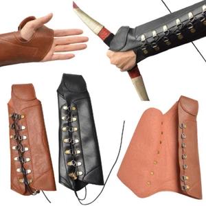 Arm Guards Forearm Protector Gear Archery Arrow Recurve Bow Shooting Hunting - Picture 1 of 14