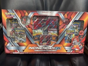 POKEMON INCINEROAR GX PREMIUM COLLECTION -6 BOOSTER PACKS- SEALED.. - Bild 1 von 4