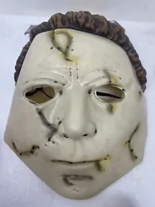 Halloween Michael Myers Face Mask -Adult Soft Plastic Mask (Fun World, 2020)*New - Picture 1 of 4
