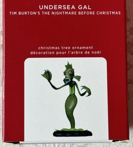 Hallmark Burton’s Nightmare Before Christmas Undersea Gal 2020 Creature Ornament - Picture 1 of 2