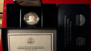 2003 First Flight Centennial Proof 90% Silver Dollar US Mint Coin Box and COA - Picture 1 of 1