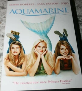 AQUAMARINE (DVD, 2009) EMMA ROBERTS, SARA PAXTON & JOJO Drama Comedy Like New - Picture 1 of 2