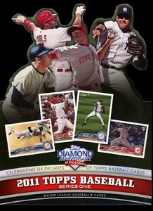 2011 Topps Series 1 Dealer Promo Counter Display Mickey Mantle, Derek Jeter - Picture 1 of 2